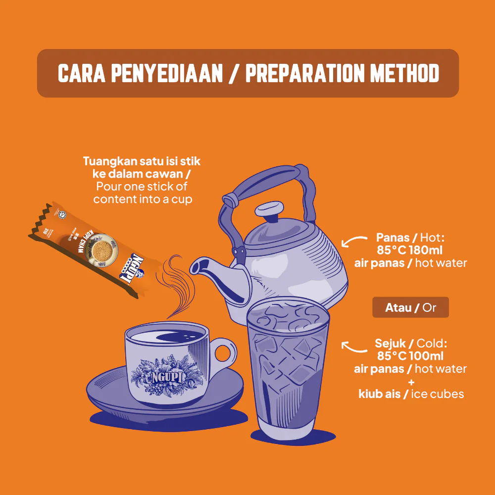 ZUS NGUPIĀ® 3in1 - Kopi Cham - Image 8