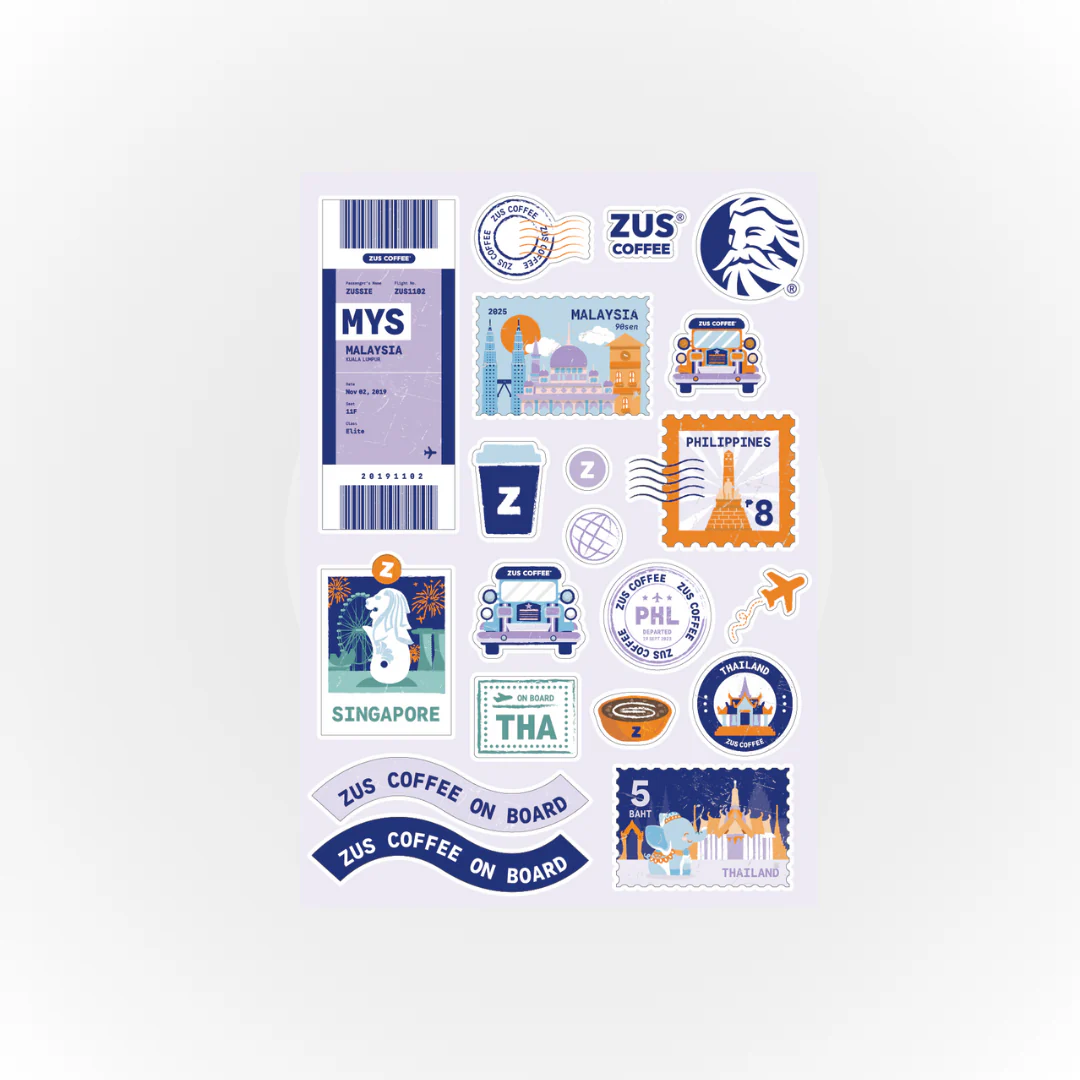 [NOT FOR SALE] [GWP] Taste the World Sticker