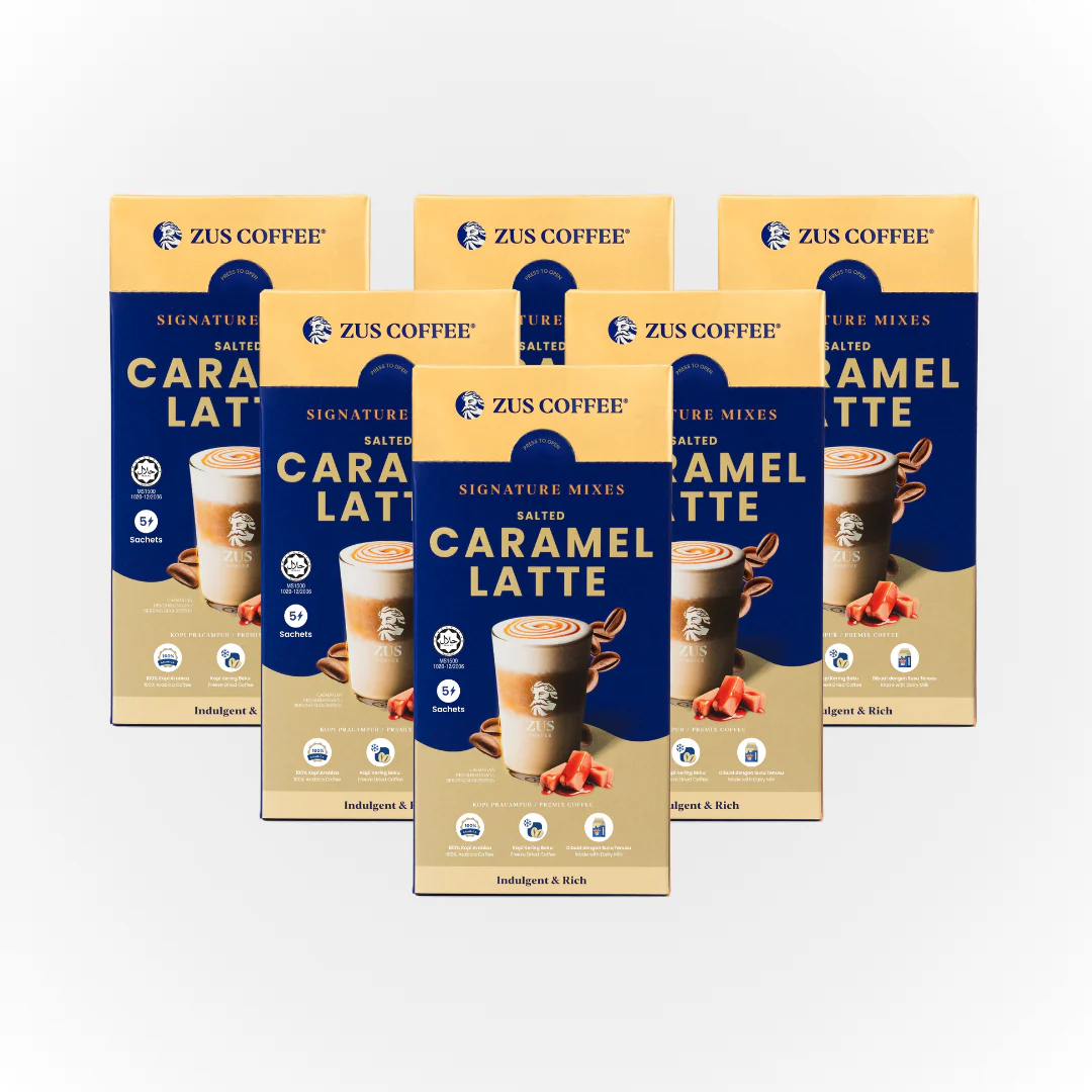 Signature Mixes Salted Caramel Latte - 5's - Image 4