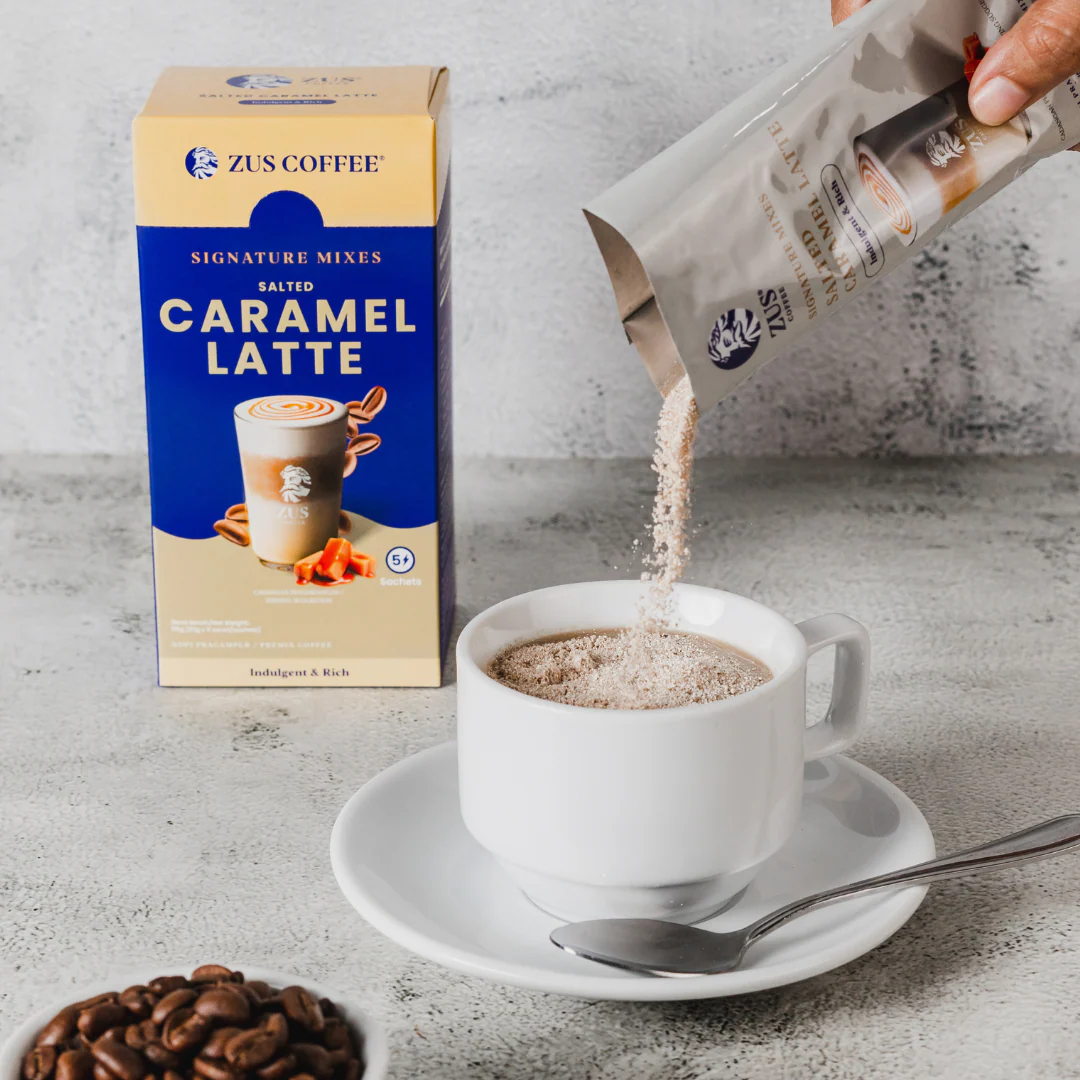 Signature Mixes Salted Caramel Latte - 5's - Image 6