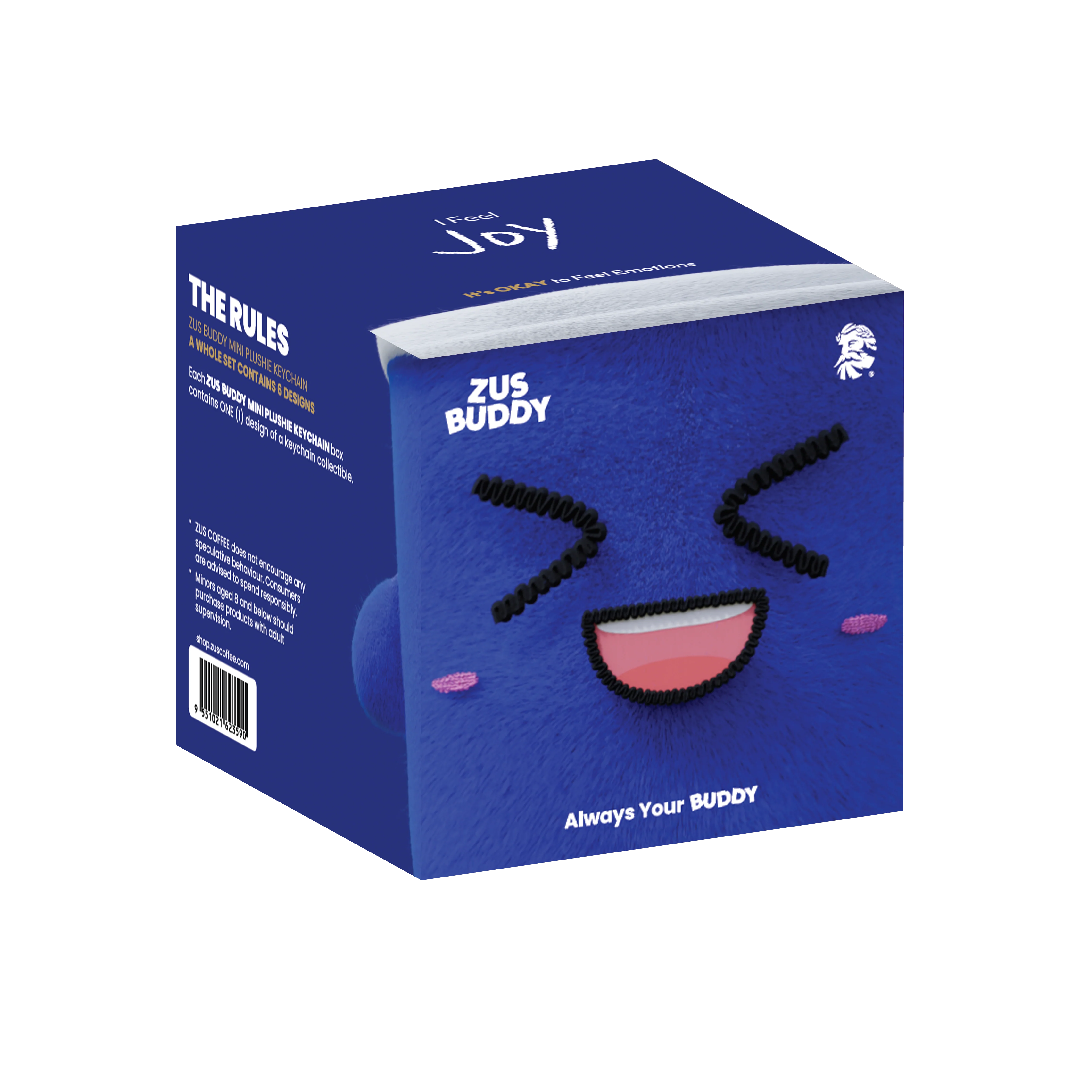 ZUS Buddy Mini Plushie Keychain - 1's - Image 6