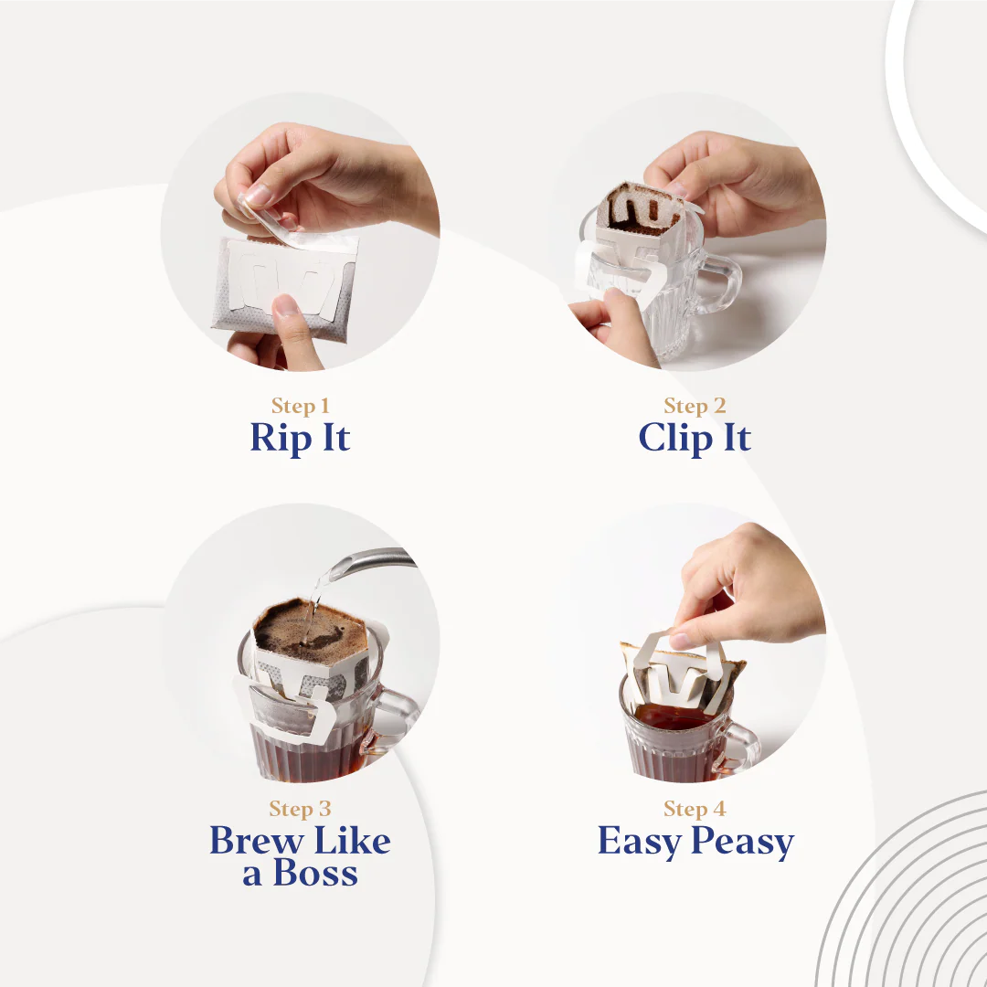 Drip Bag Coffee - Brazil Santos - 7's - Image 8