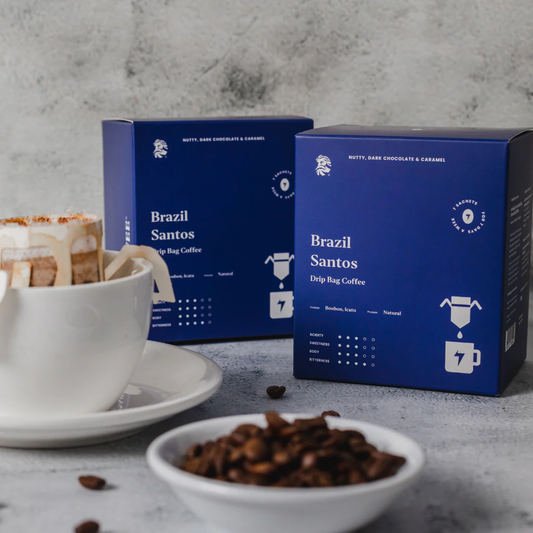 Drip Bag Coffee - Brazil Santos - 7's - Image 9