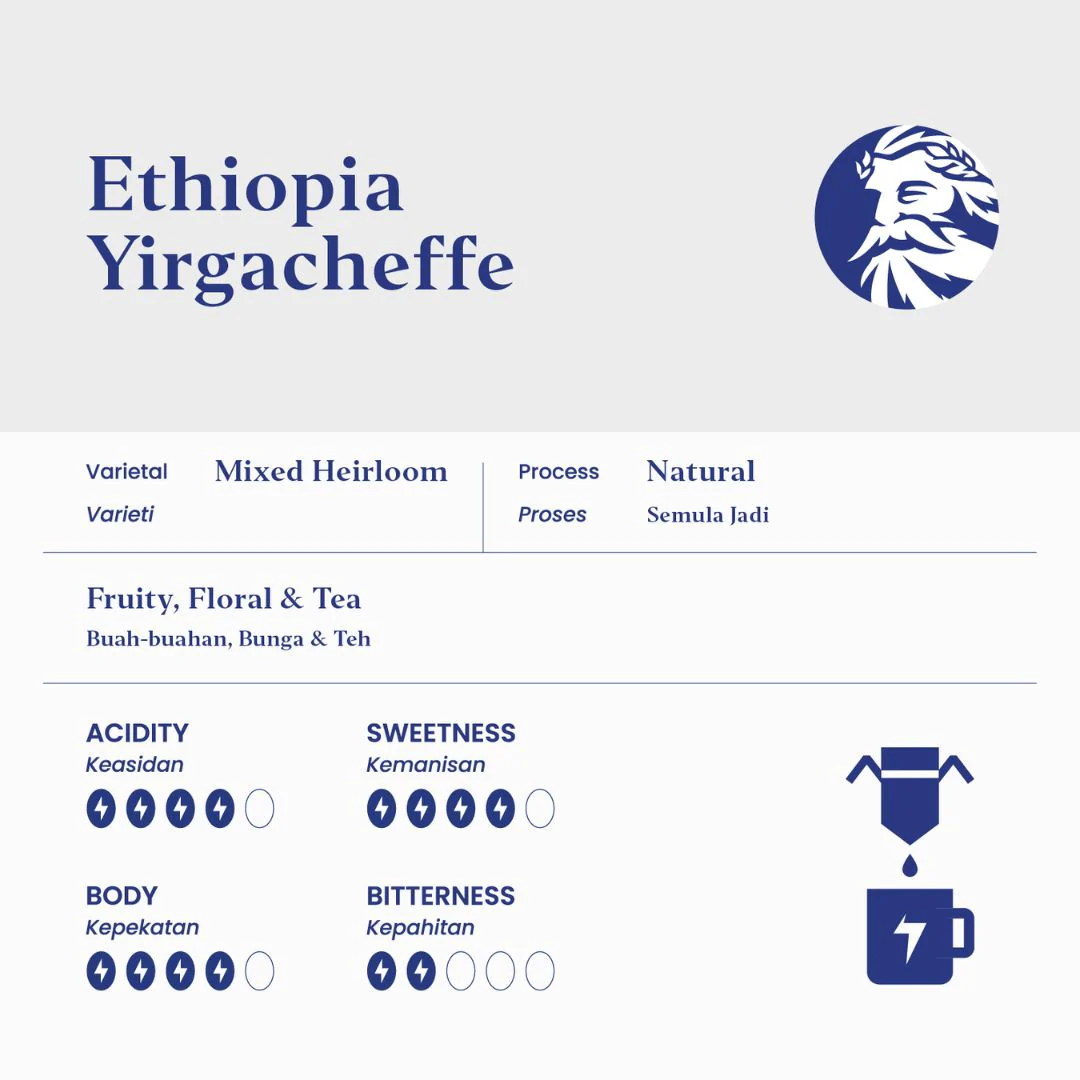 Drip Bag Coffee - Ethiopia Yirgacheffe - 7's - Image 8